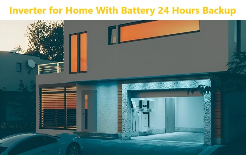 Inverter for Home With Battery 24 Hours Backup