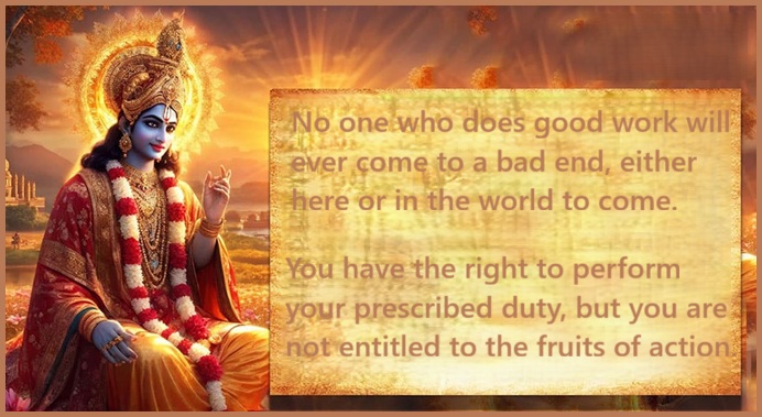 Positive Thinking Bhagavad Gita Quotes