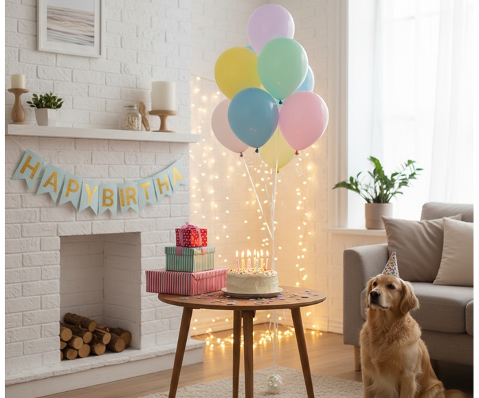 Simple Birthday Decoration at Home